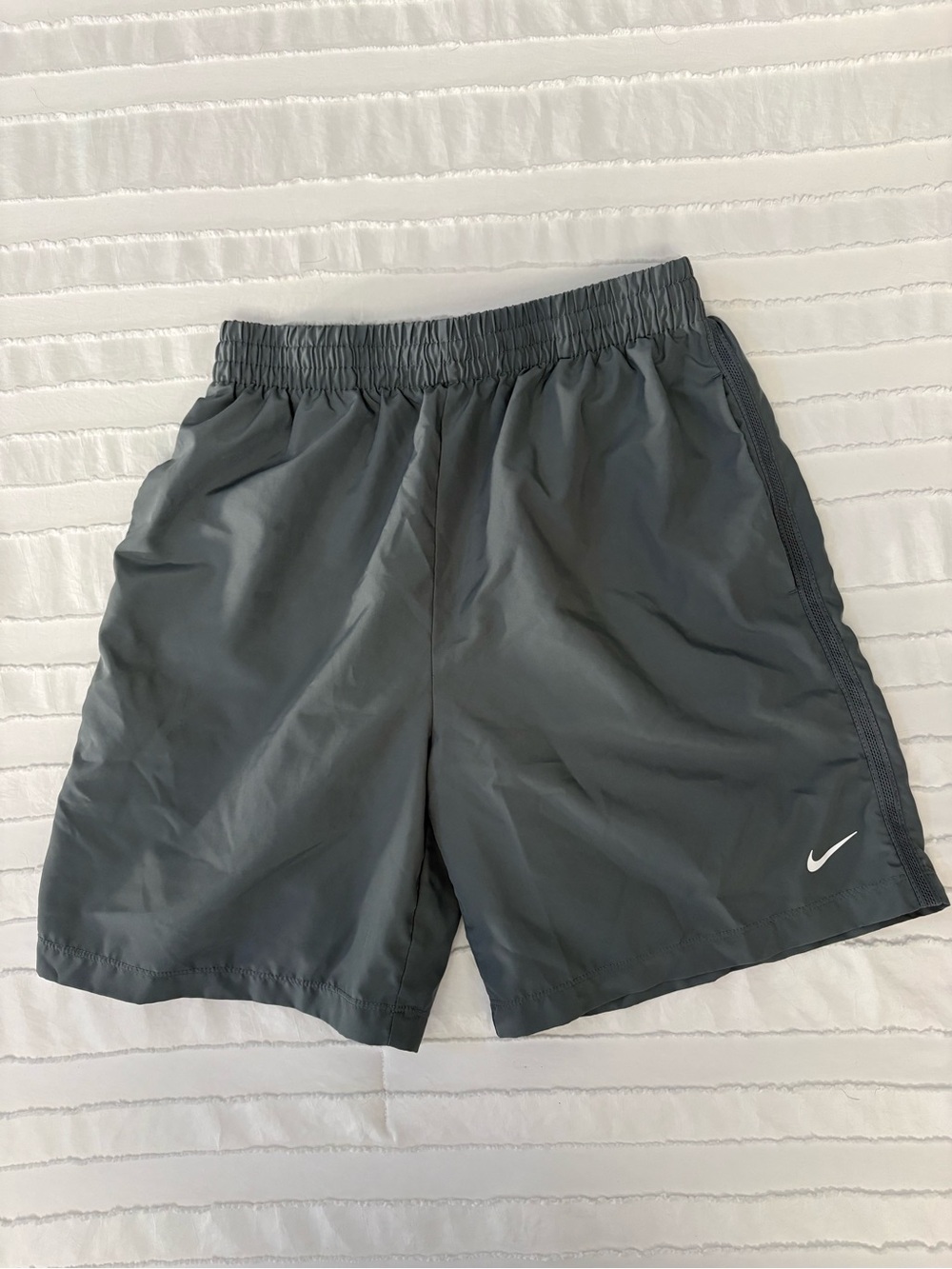 Nike Boys  Gray Athletic Shorts
